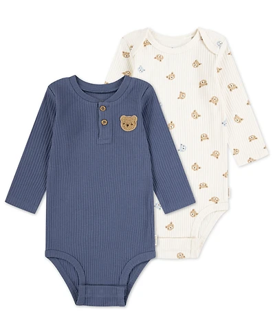 Huggies Baby Boys 2-Piece Long Sleeves Bodysuits Set