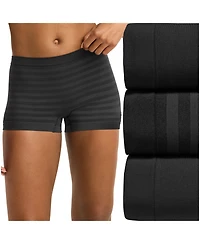 Jockey Seamfree 3-Pack Full Coverage Boy Shorts