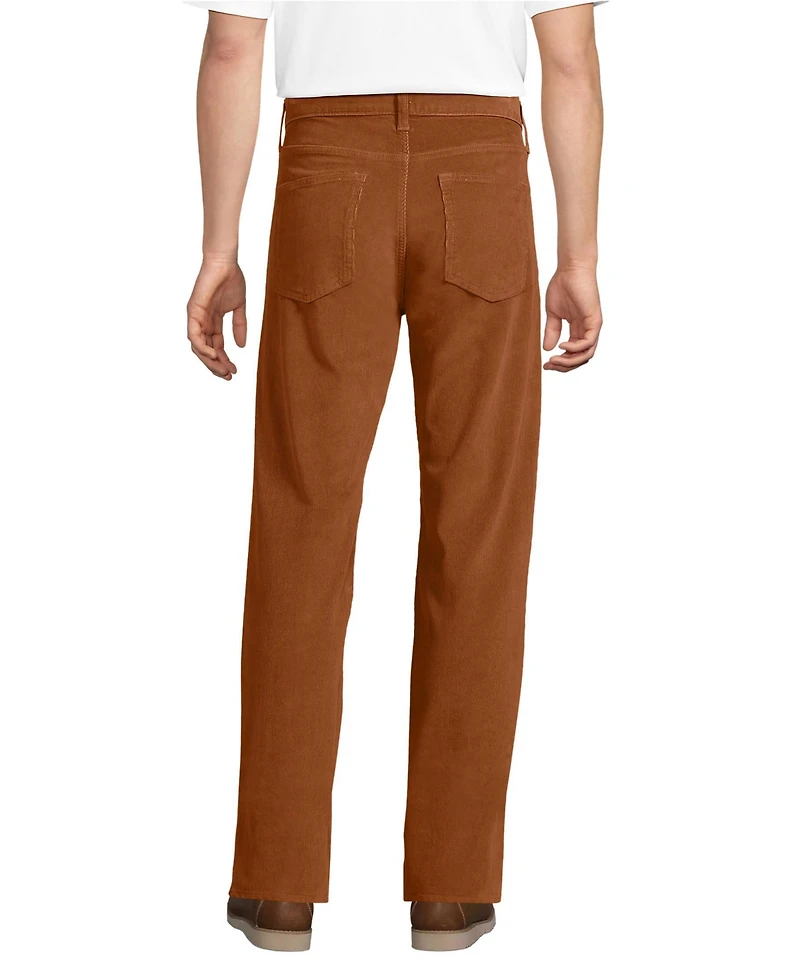 Lands' End Men's Corduroy Comfort Waist Classic Fit 5 Pocket Pant