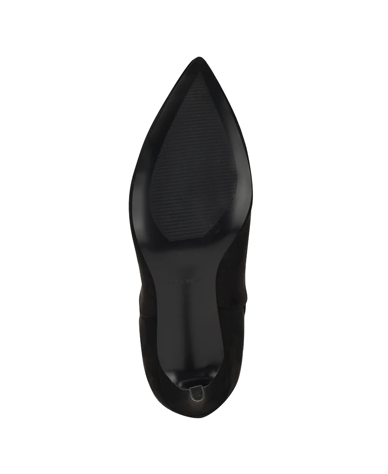 Nine West Womens Razla Tall Stiletto Dress Boots