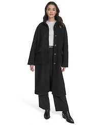 Levi's Women's Regular Boucle Stand Collar Car Coat