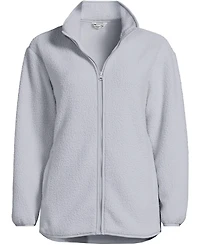 Lands' End Women's Cozy High Pile Full Zip Fleece Jacket