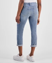 Democracy Petite "Ab" Solution Cuffed Skimmer Jeans
