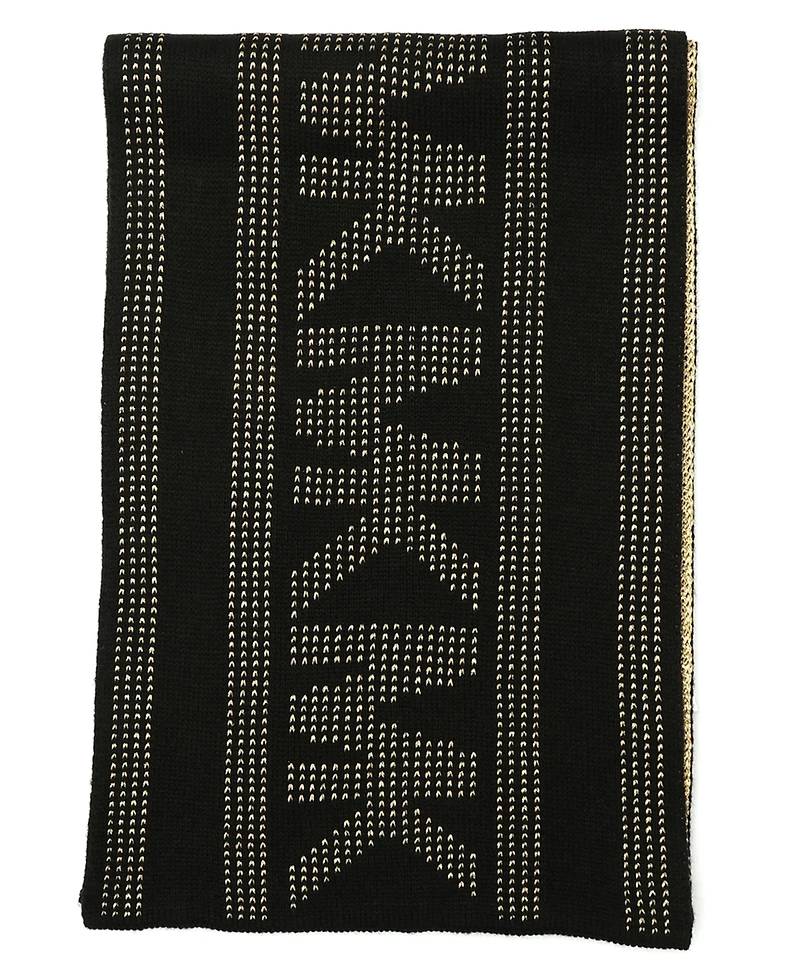 Michael Kors Women's Signature 2-Piece Mk Sport Tape Cuff Beanie and Scarf Set