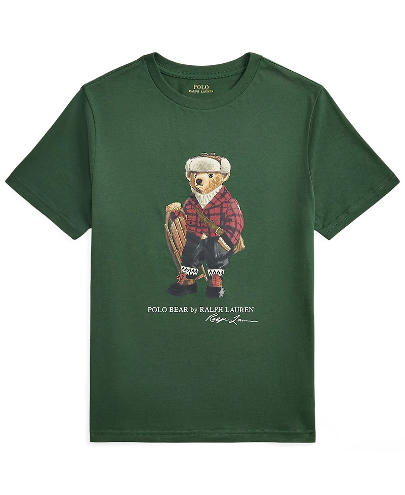 Polo Ralph Lauren Big Boys Bear Cotton Jersey Tee