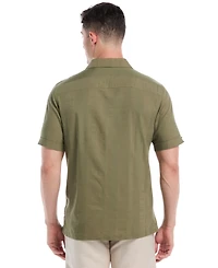 Cubavera Men's Seersucker Stripe Short Sleeves Shirt
