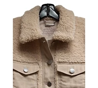 Jou Girls 4-8 Center-Front Button Jacket