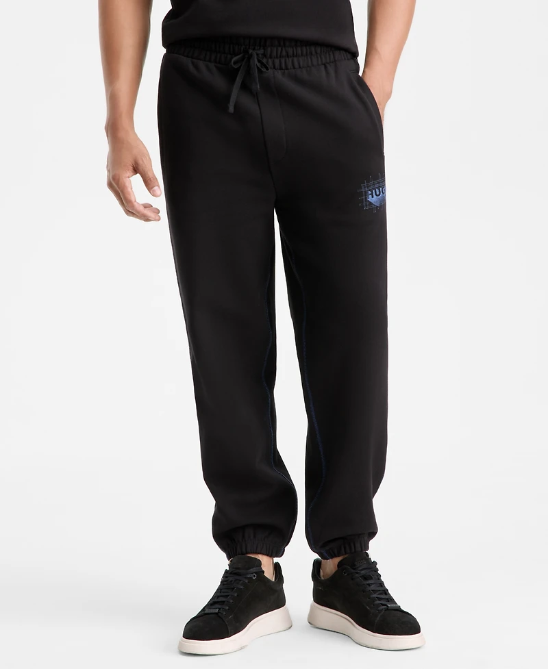 Hugo by Hugo Boss Men's Cotton Logo Jogger Pants