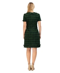 Eliza J Women's Crewneck Short Sleeves Dress