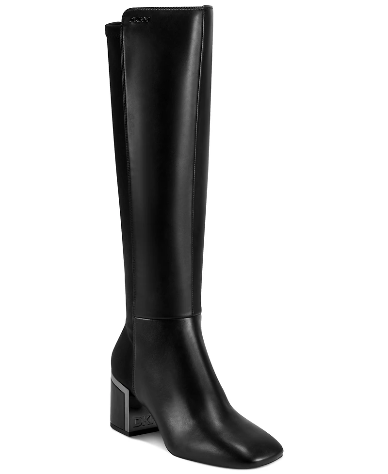 Dkny Women's Kamiah Tall Round Toe Boots