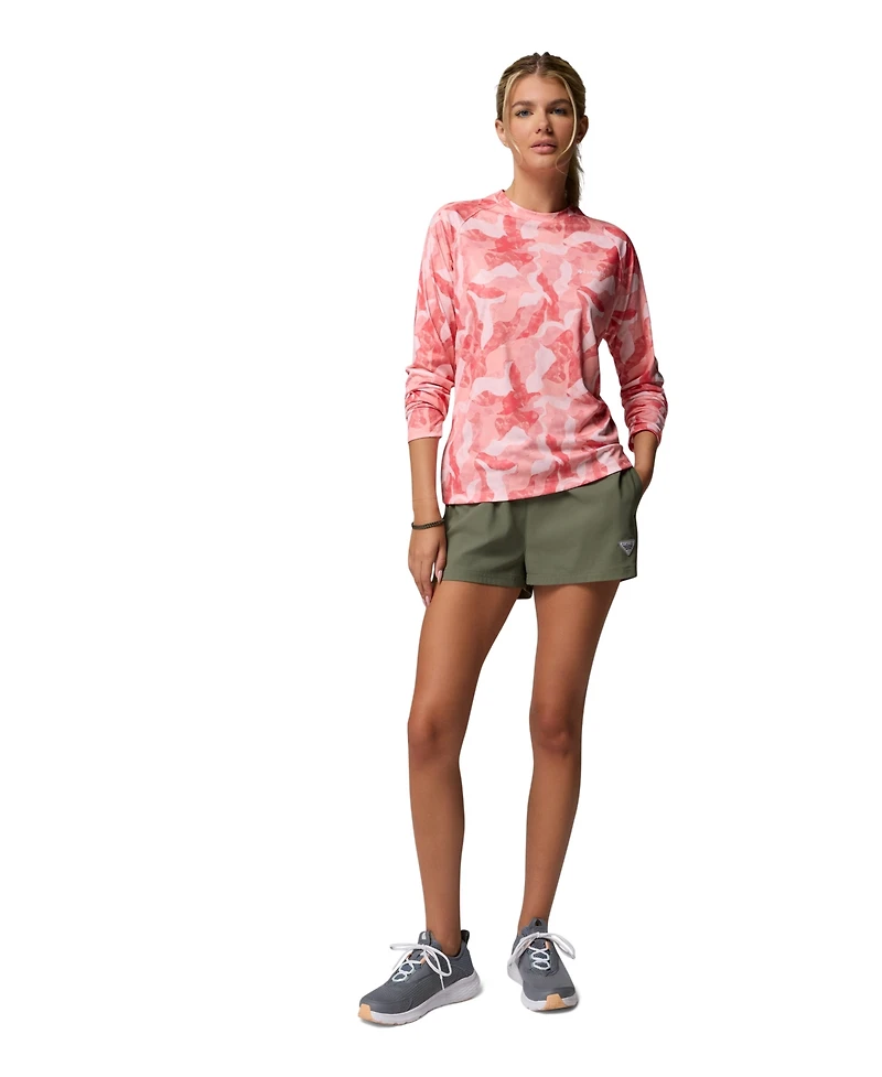 Columbia Women's Pfg Super Tidal Tee Omni-Shade T-Shirt