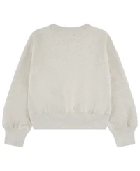 abercrombie kids Girls Multicolor Logo Crew Sweatshirt