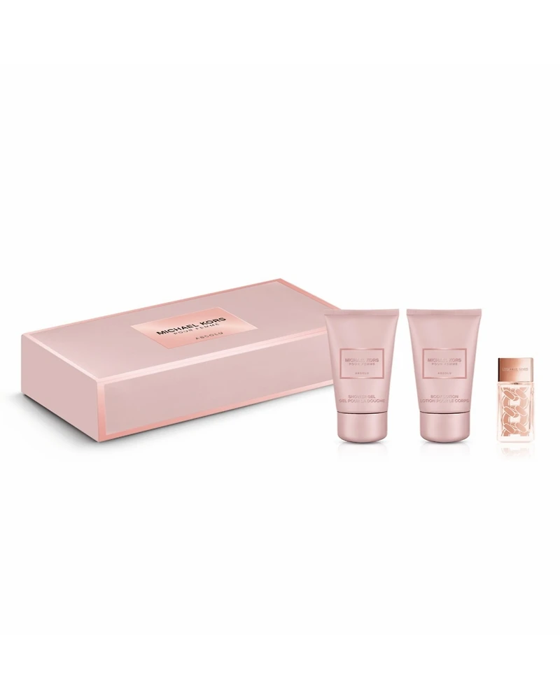 Free Michael Kors 3-Pc. coffret with $116 purchase from the women's Micahel Kors Pour Femme Absolu fragrance collection