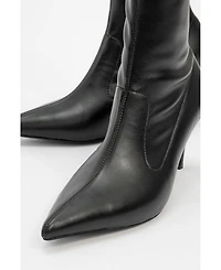 Prologue Shoes Thalin Zip Stiletto Boot (Women