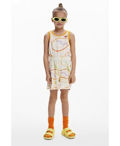 Desigual Girls's Short jumpsuit strokes
