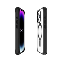 ITSkins Hybrid_R MagSafe Case with Stand for Apple iPhone 15 Pro