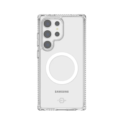 ITSkins Hybrid_R Clear MagSafe Case for Samsung Galaxy S24 Ultra