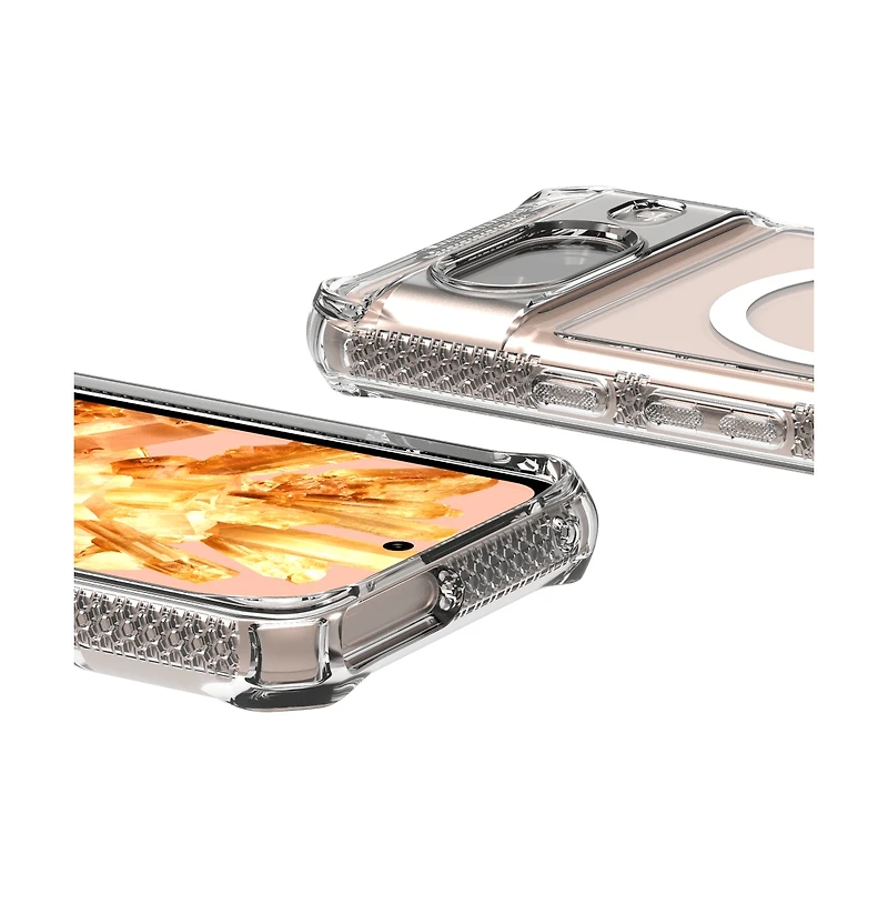 ITSkins Hybrid_R Clear MagSafe Case for Google Pixel 8