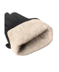 Kessler Men's Men`s Premium Lamb Leather Touchscreen Gloves "Carl" Cashmere Lining