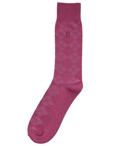 Perry Ellis Portfolio Men's Diamond Stitch Socks - 1 pk.
