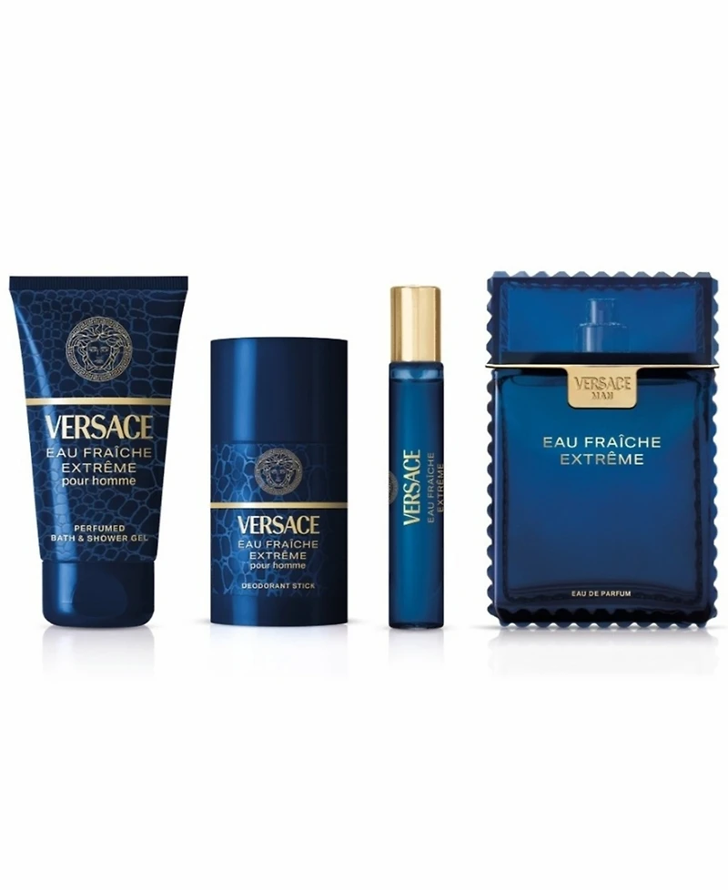 Versace 4-Pc. Men's Eau Fraiche Extreme Eau De Parfum Fragrance Set