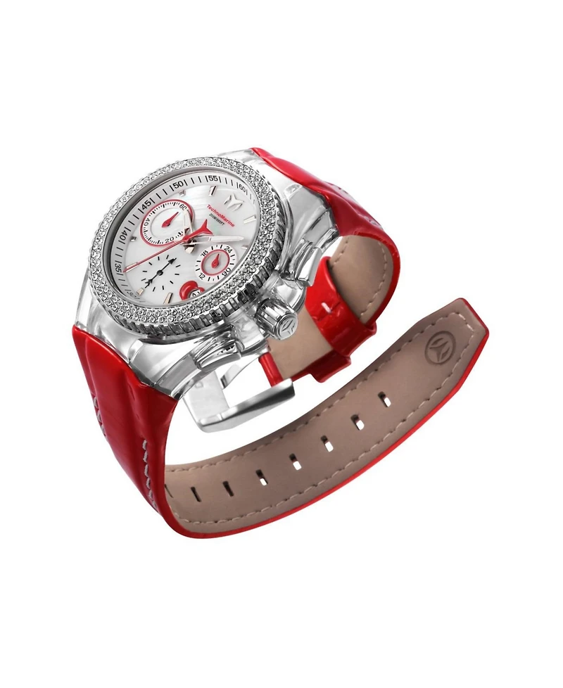 Technomarine Women's Tm-117001 Cruise Quartz Multifunction White Dial Watch