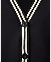 Cable & Gauge Women's Yummy Modal Relaxed Cardigan