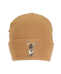 Shrek Men's Donkey Embroidery Acrylic Knit Standard Cuff Beanie