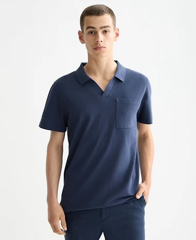 Scotch & Soda Men's Regular Fit Short Sleeve Polo Shirt