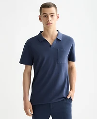 Scotch & Soda Men's Regular Fit Short Sleeve Polo Shirt