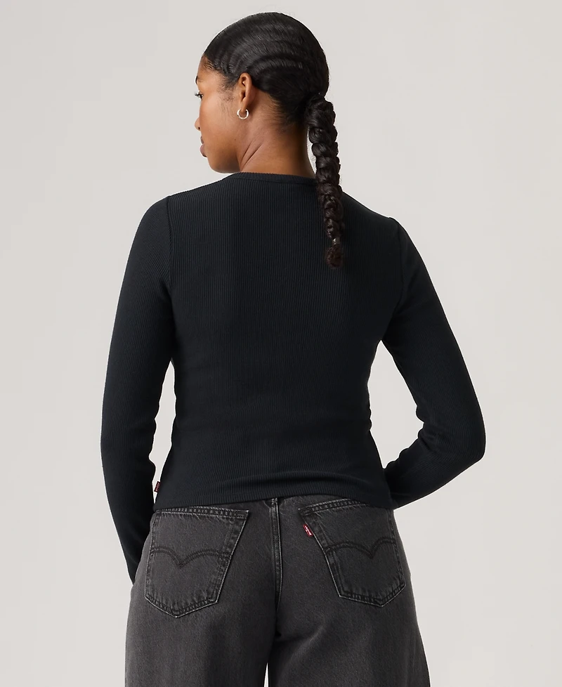 Levi's Women's Rory Long Sleeve Button-Up Top