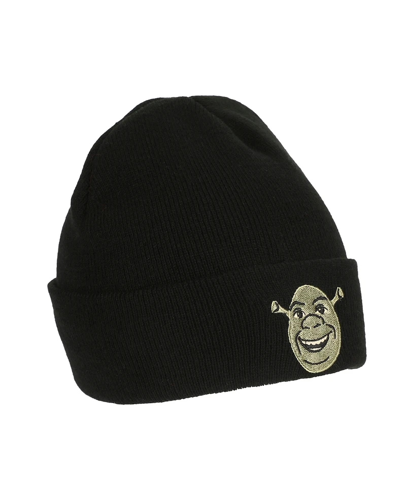 Shrek Men's Embroidery Acrylic Knit Standard Cuff Beanie