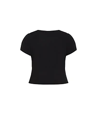 City Chic Plus Micro Print Tee
