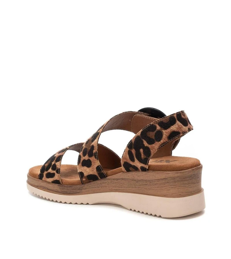 Xti Women's Wedge Ankle Strap Sandals