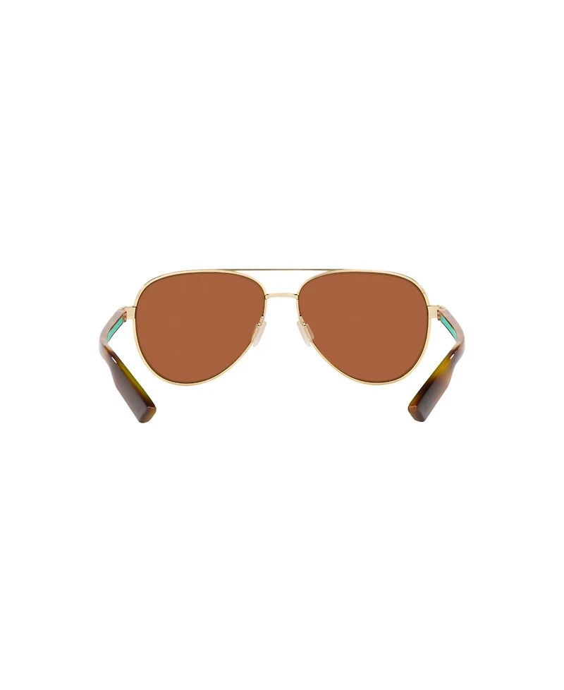 Costa Del Mar Unisex Polarized Sunglasses, Peli 6S4002