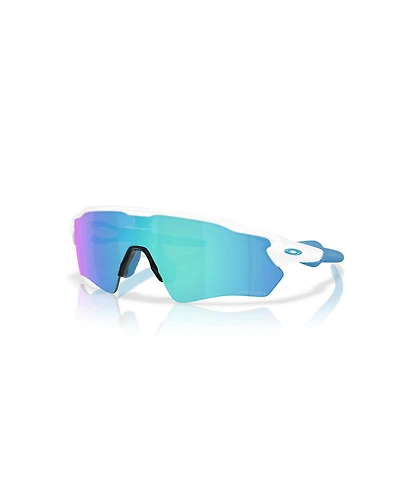 Oakley Men's Rectangle Sunglasses, Radar Ev S Path OO9510 - Polished White