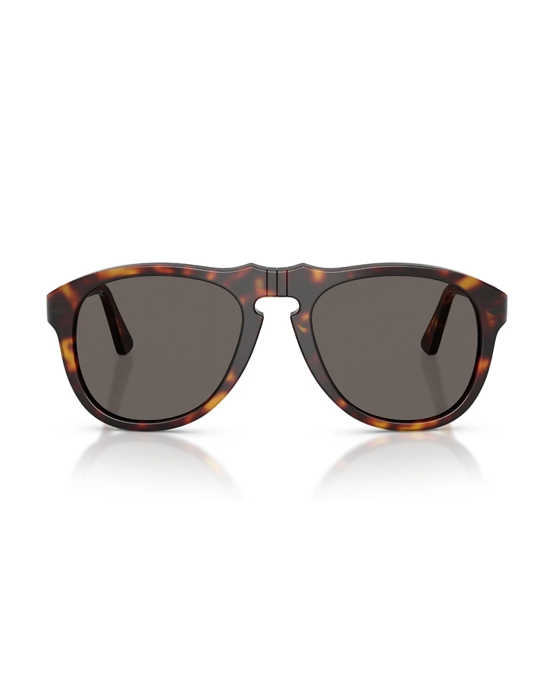 Persol Unisex Pilot Sunglasses, PO0649NE
