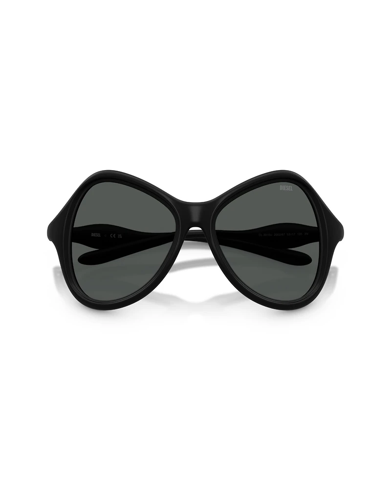 Diesel Unisex Cat Eye Sunglasses, DL3010U