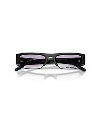 Miu Women's Rectangle Sunglasses