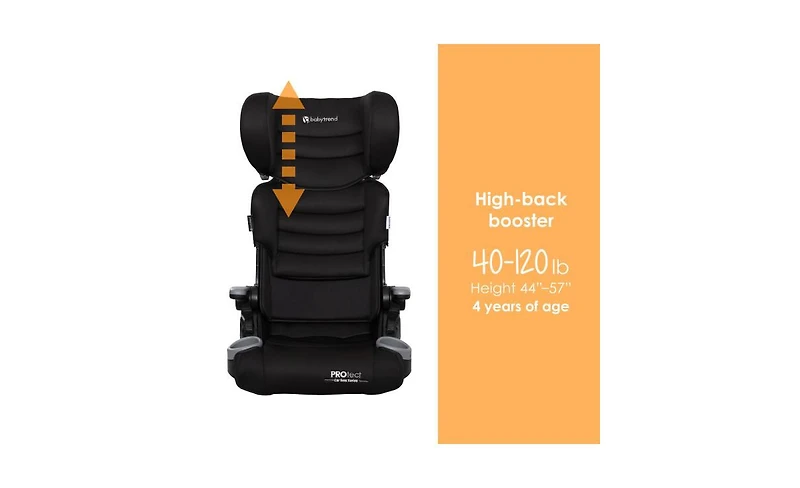 Baby Trend PROtect 2-in-1 Folding Booster Car Seat