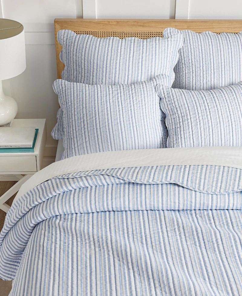 Levtex Home Martha Stripe Reversible -Pc. Bedspread Set