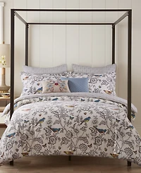 Levtex Home Mockingbird Reversible -Pc. Duvet Cover Set