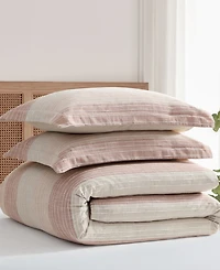 Levtex Sand Stripes Textured 2-Pc. Duvet Cover Set, Twin