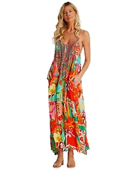 La Moda Clothing Women's Maxi T-Back Dress