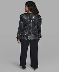 Karl Lagerfeld Paris Plus Long Sleeve Top