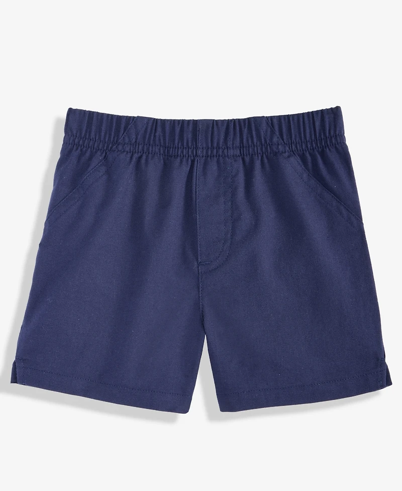 First Impressions Baby Boys' 3M-24M Mix and Match Solid Woven Shorts, Macy's Exclusive