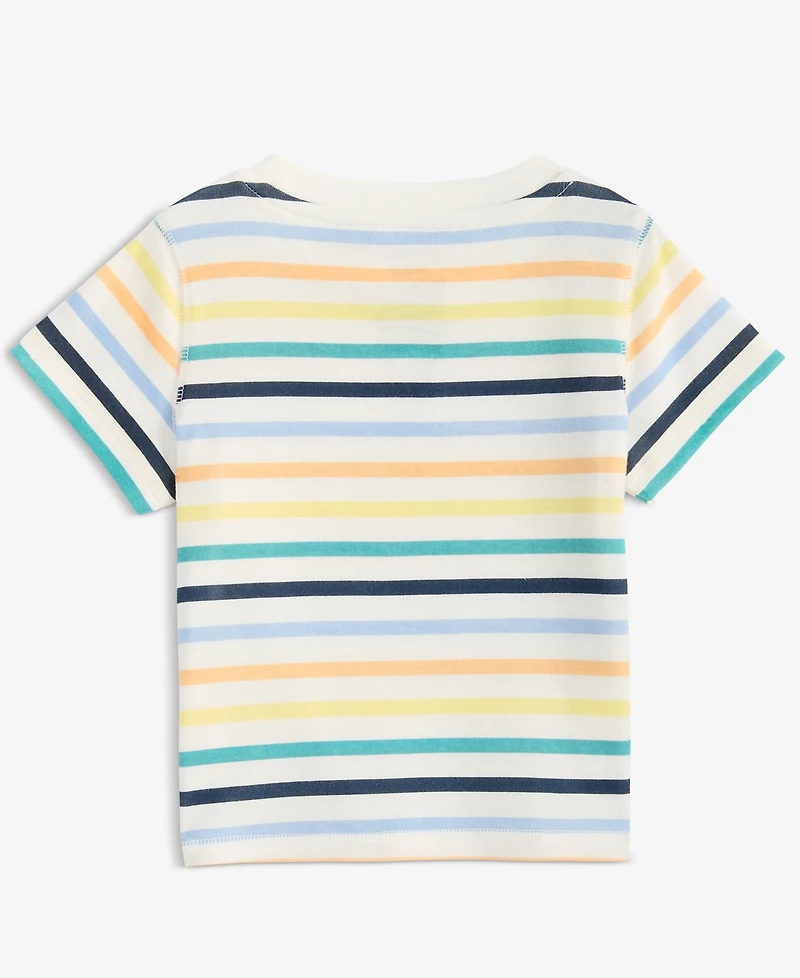 First Impressions Baby Boys Striped T-Shirt, Macy's Exclusive