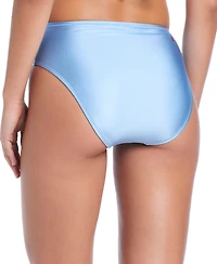 Red Carter Pearls Of Wisdom High-Waist Bottom