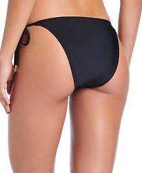 Red Carter Glitz and Glamour Cheeky Coverage Tie Side Bottom