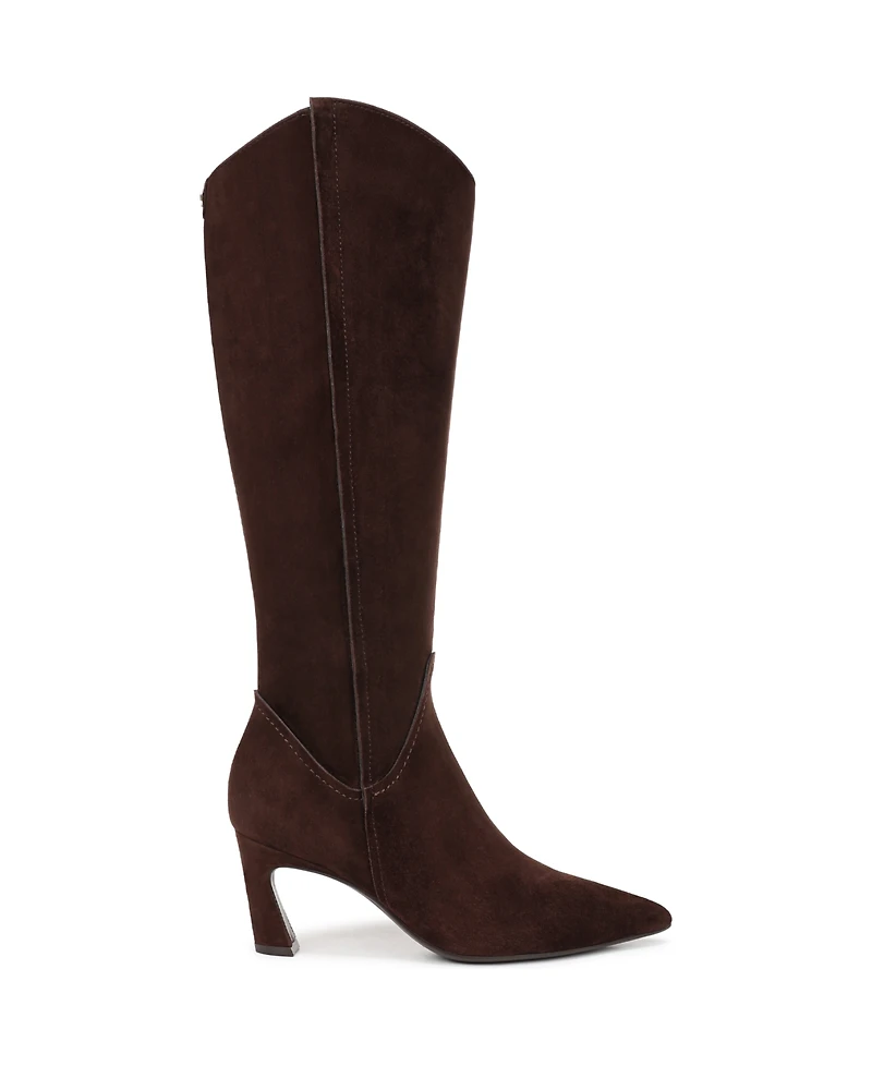 Naturalizer Women's Emily Wide Calf Zipper Tall Boots